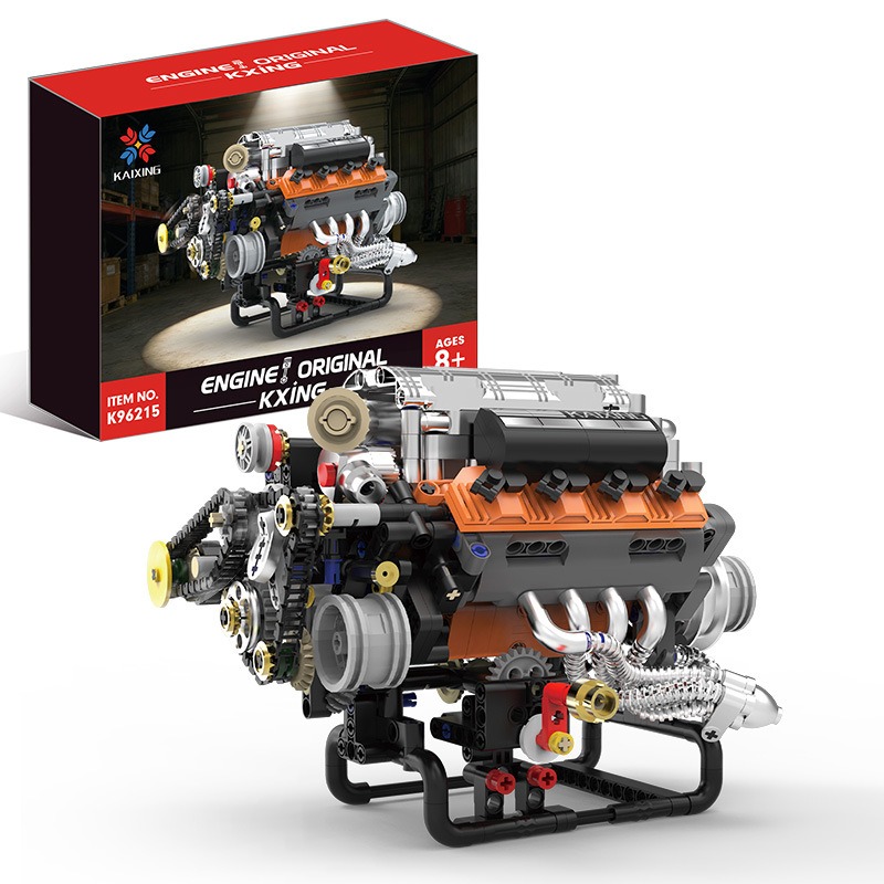 Model Kit V8 - K96215 767 قطعة نموذج محرك V8،