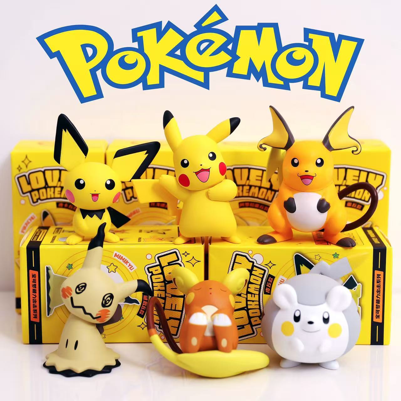 Model Kit Eevee - مجسمات أنمي بوكيمون: ميوتو، غينجار، بيكاتشو،