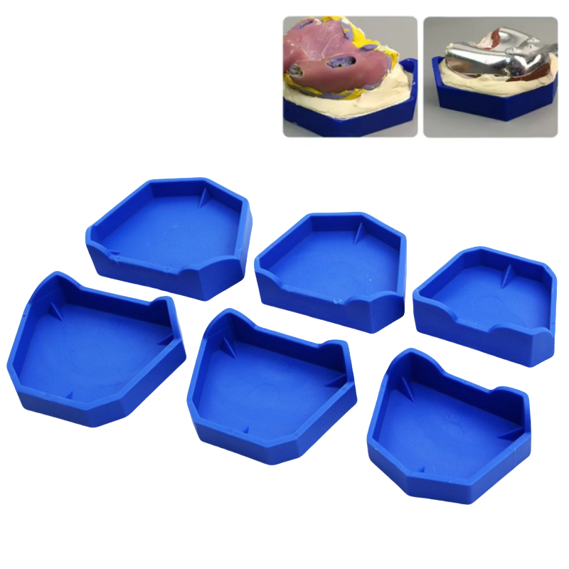 Model Kit Tool Set - طقم قاعدة نماذج الأسنان 6 قطع،