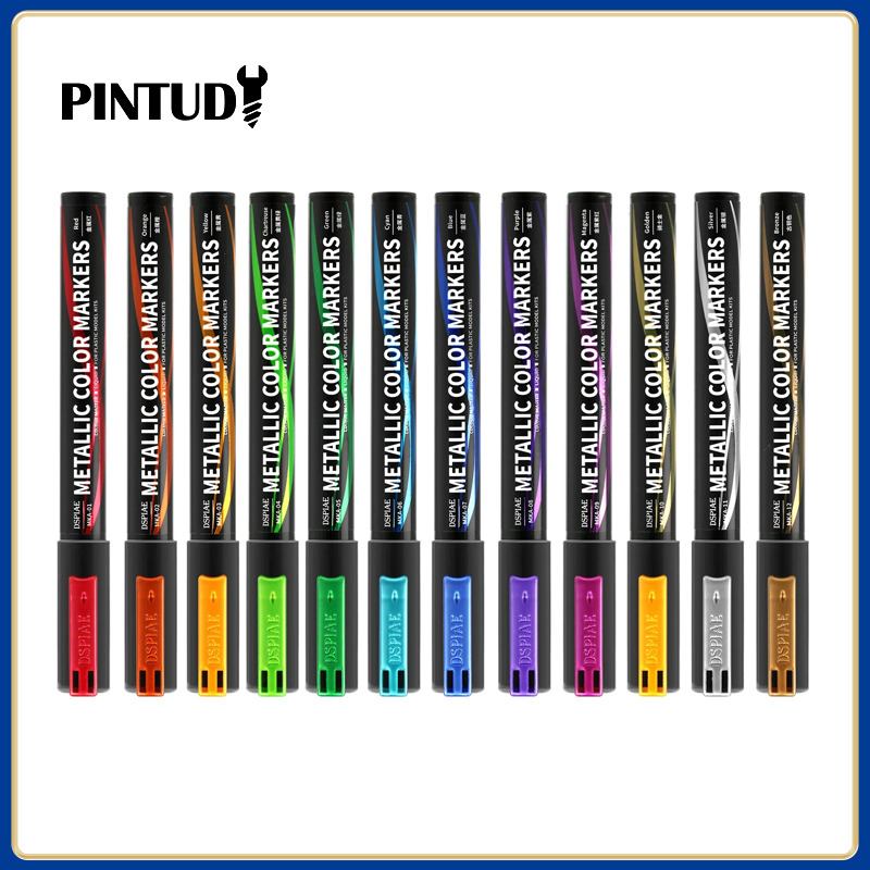 Model Kit Markers - 【جديد 2026】أقلام تحديد معدنية من DSPIAE