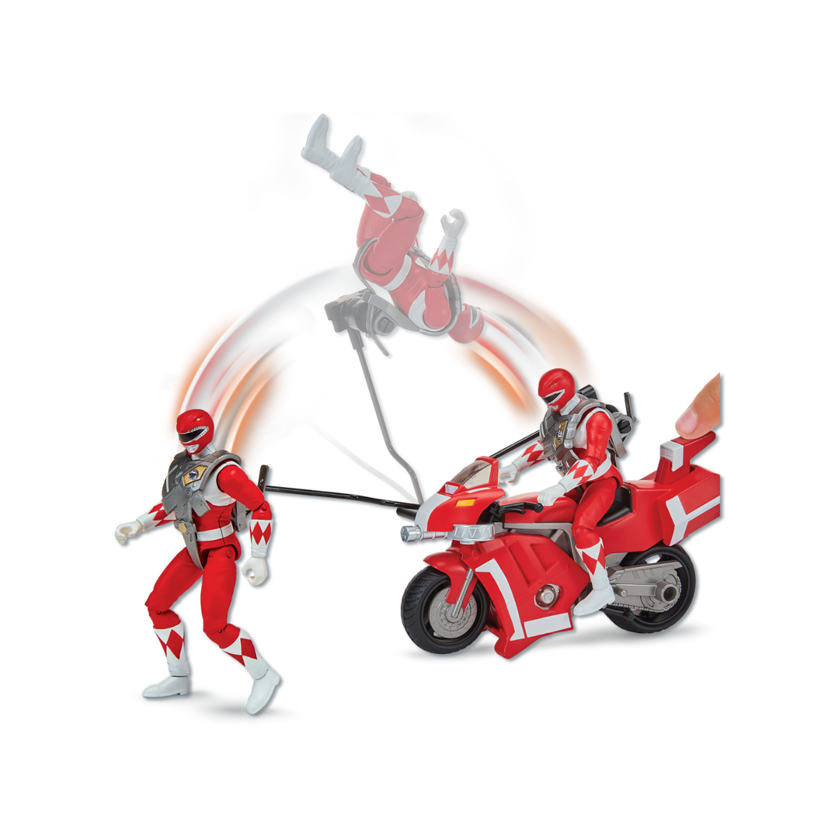 Model Kit Power Rangers - مجموعة شخصيات مايتي مورفين باور رينجرز