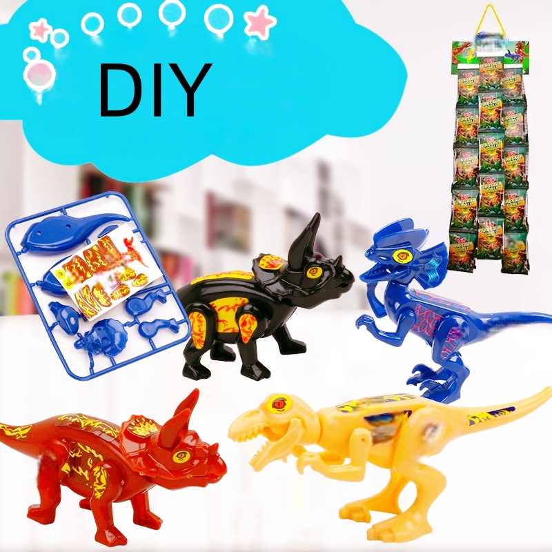 Model Kit Dinosaur - مجموعة تجميع نماذج الديناصورات التي تشمل