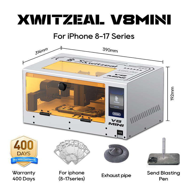 Model Kit V8 - إكسويتزيال ® جهاز V8 MINI لإزالة