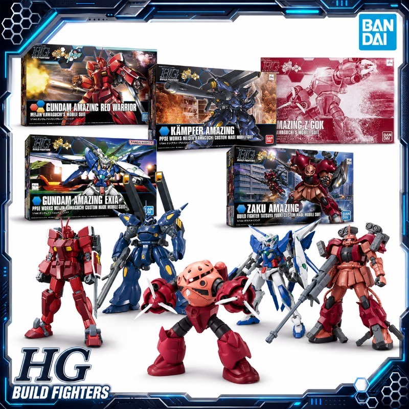 Model Kit Ultraman - بانداي أوريجينال HGBF 1/144 أنيمينغ إكسيا