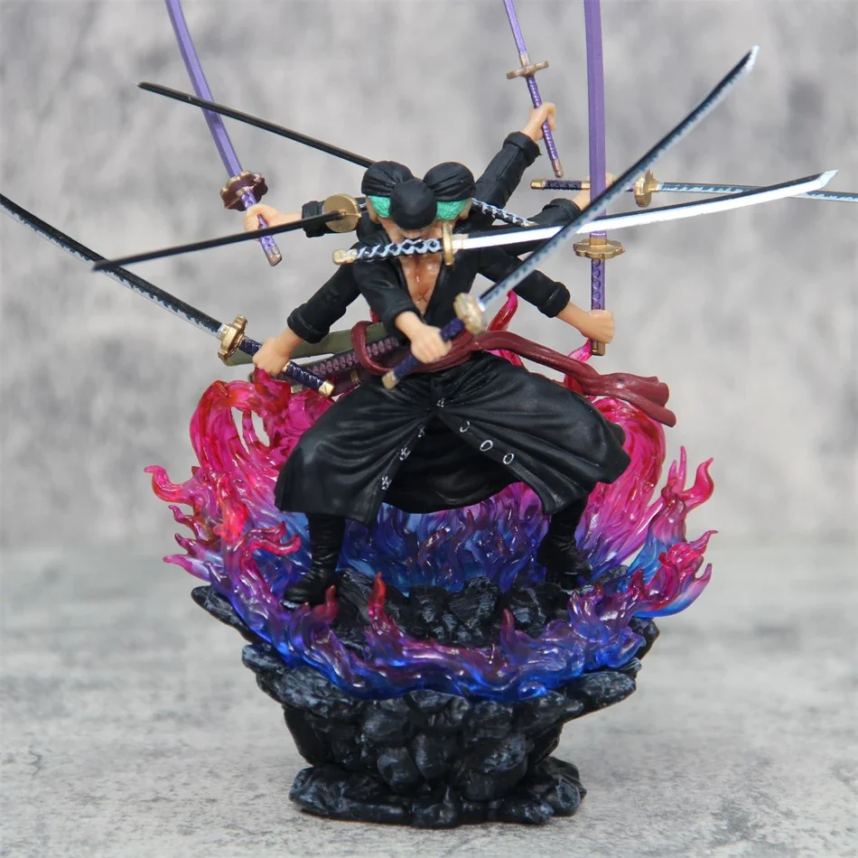 Model Kit One Piece - قطعة واحدة زورو عمل الشكل أنيمي