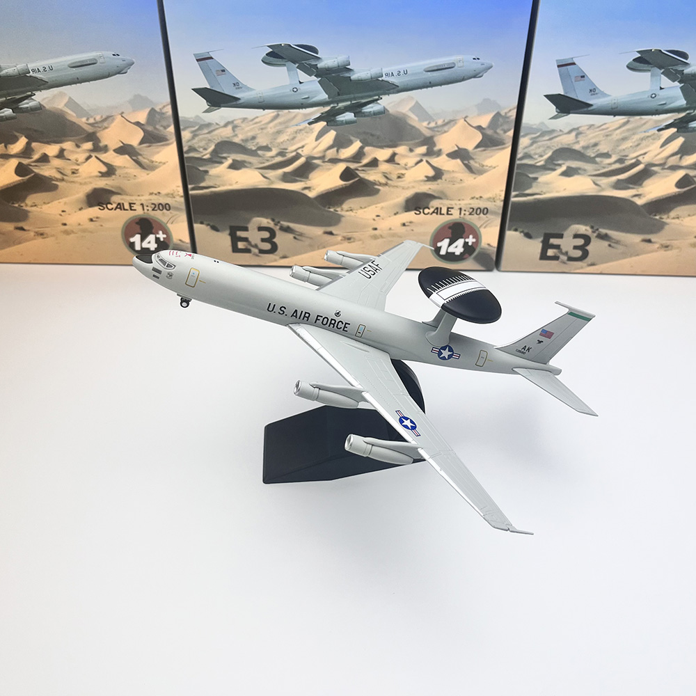 Model Kit Airplane - نموذج طائرة E3 بمقياس 1/200، نموذج
