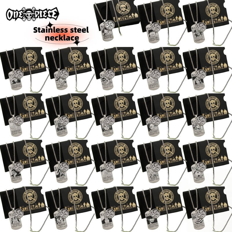 Model Kit One Piece - قلادة إكسسوارات أنمي ون بيس بتصميم