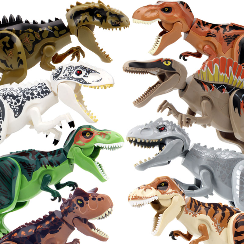 Model Kit Dinosaur - مكعبات بناء على شكل ديناصورات من