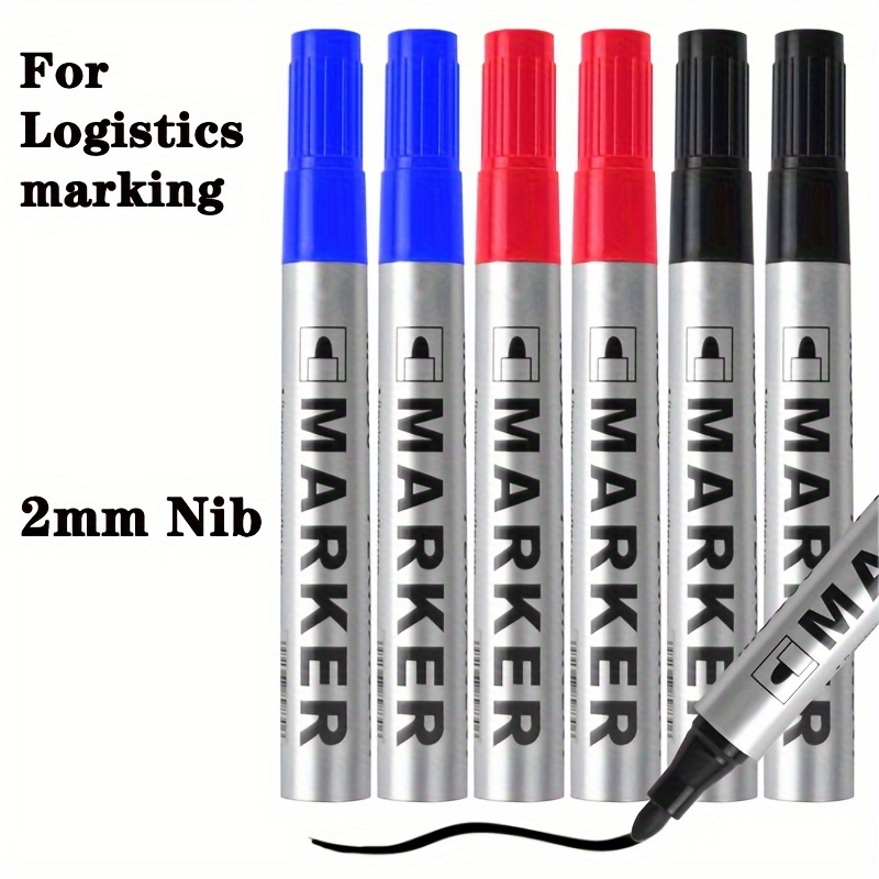 Model Kit Markers - 6 قطعة قلم تحديد سريع الجفاف