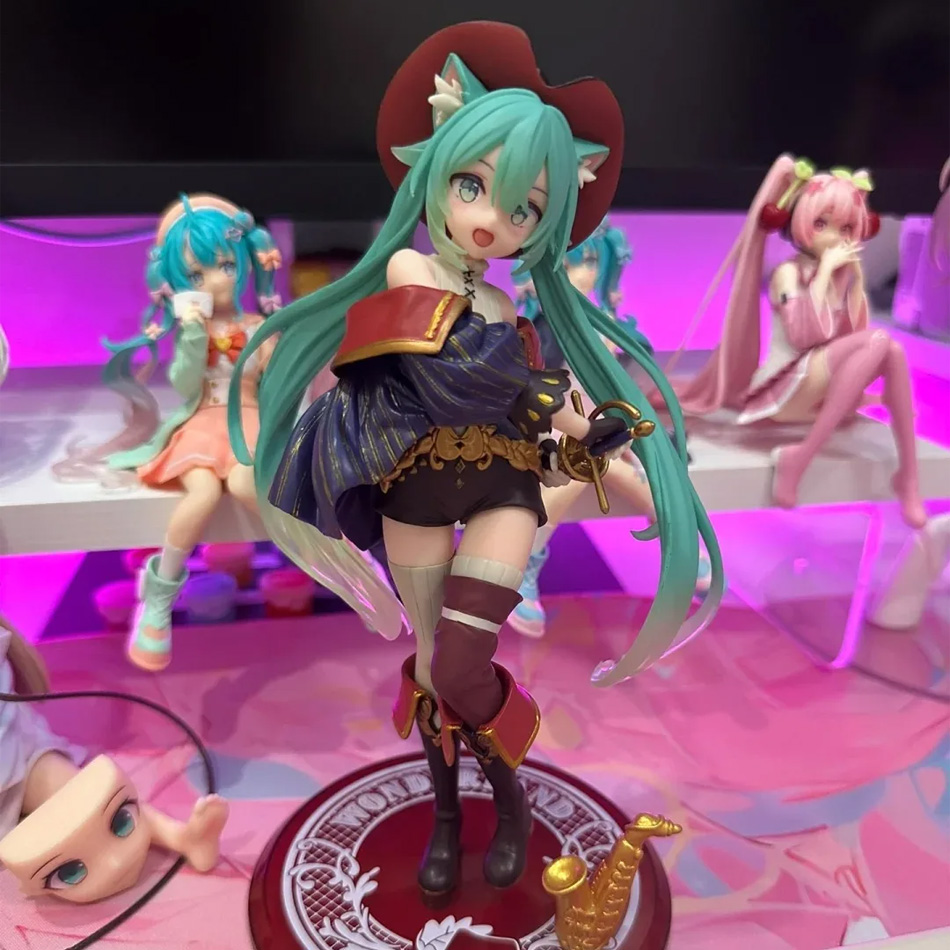 Model Kit Hatsune Miku - هاتسون ميكو سطح المكتب لطيف عمل