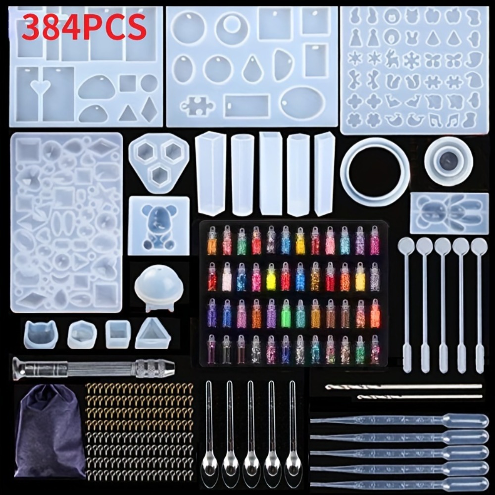 Resin Kit Cast - مجموعة قوالب صب الإيبوكسي على شكل