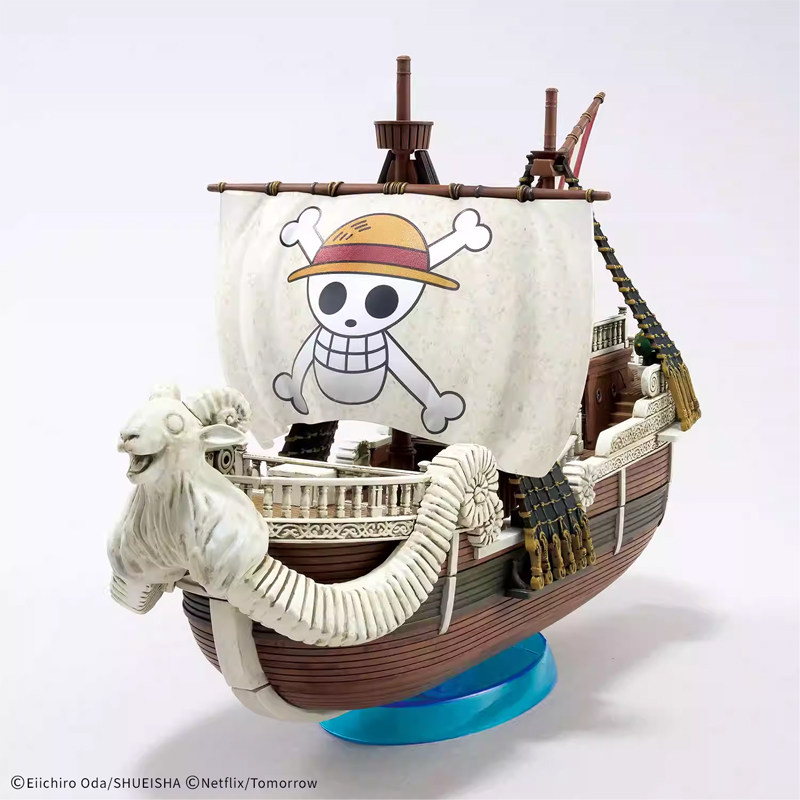 مجموعة بانداي ون بيس جراند شيب - مراجعة Model Kit One Piece Going Merry وسعره