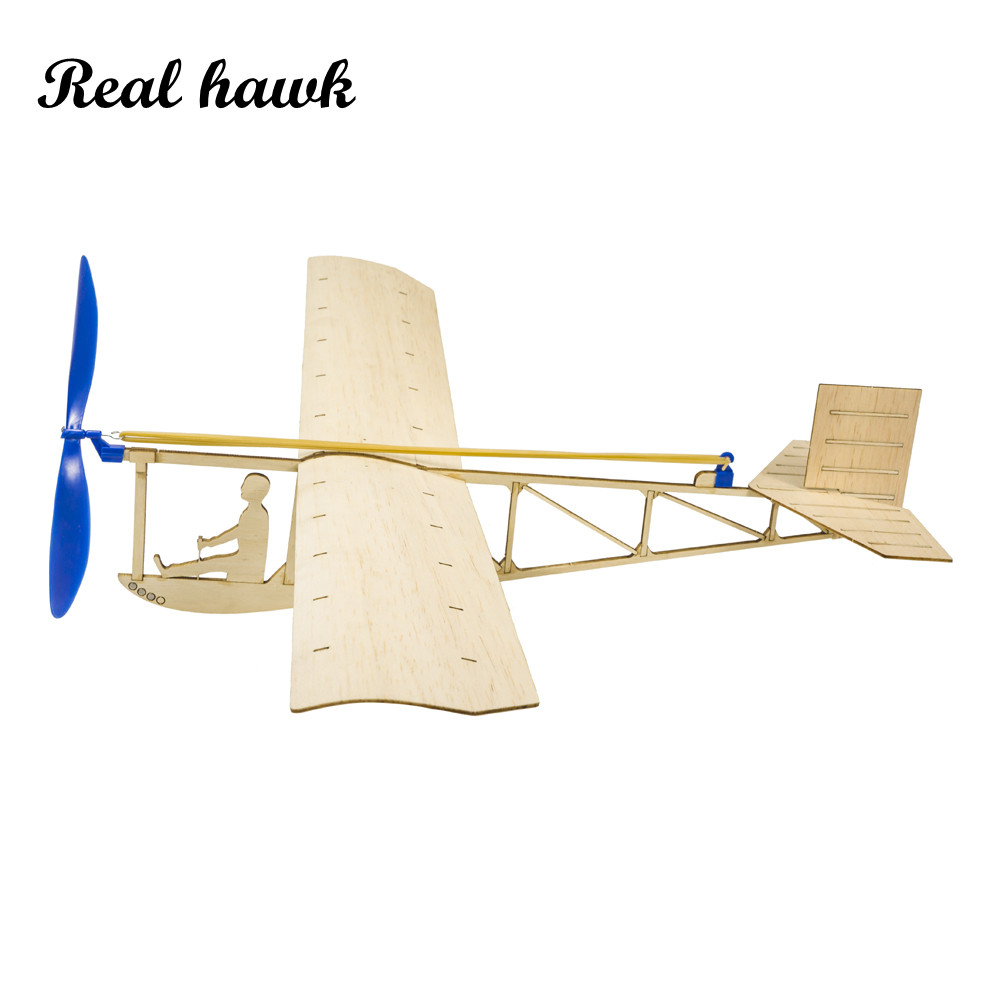 مجموعة طائرة تعمل بشريط مطاطي  - مراجعة Model Kit Manual وسعره