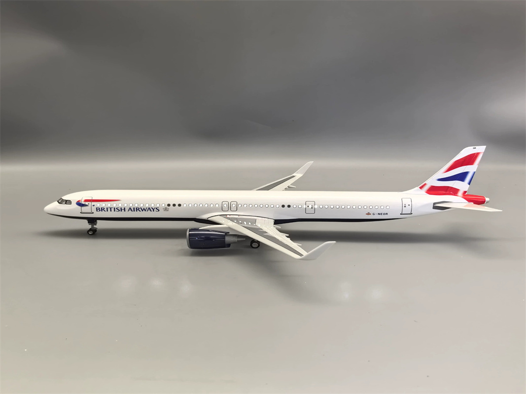طائرة الراتنج 1/100 مقياس 321n - مراجعة Model Kit Airplane وسعره