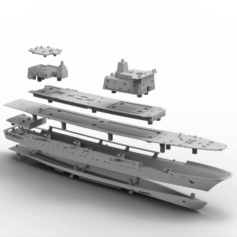 1/700 815G-class أورانوس الإلك - مراجعة Model Kit Ship وسعره