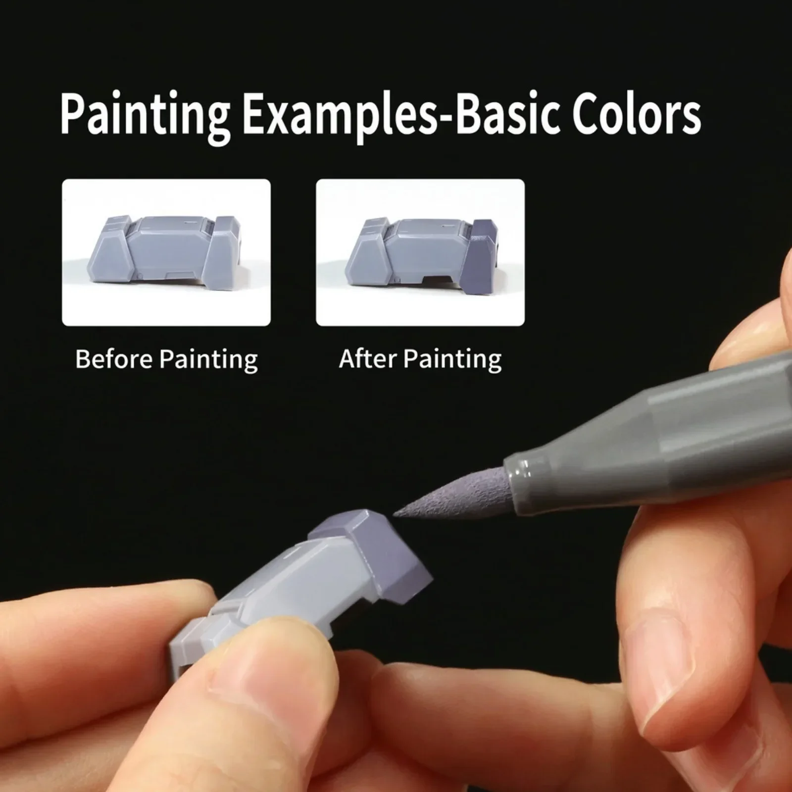 DSPIAE طرف ناعم مجموعة أقلام ت - مراجعة Model Kit Markers وسعره