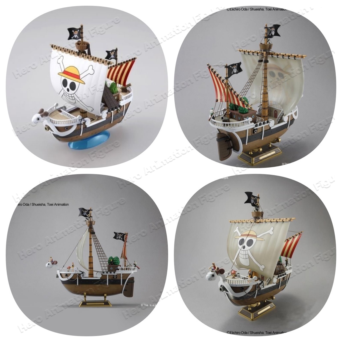 متوفر: مجموعة نماذج أصلية من ب - مراجعة Model Kit One Piece Going Merry وسعره