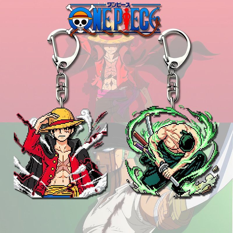 سلسلة مفاتيح أكريليك بتصميم كر - مراجعة Model Kit One Piece وسعره