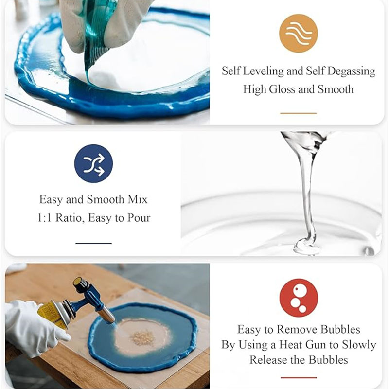 طقم راتنجات الايبوكسي الشفاف ا - مراجعة Resin Kit Cast وسعره