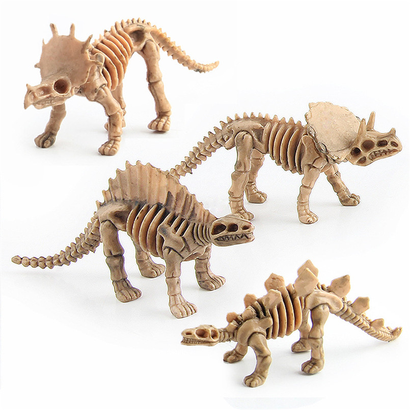12 قطعة ديناصور صغير الهيكل ال - مراجعة Model Kit Dinosaur وسعره