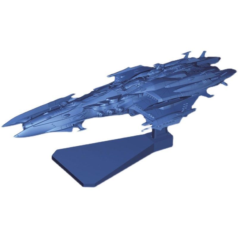 نموذج أصلي من بانداي لسفينة حر - مراجعة Model Kit Yamato Space وسعره