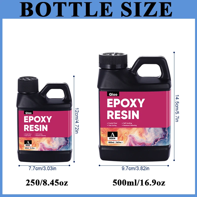 طقم راتنج إيبوكسي 500 مل/1000  - مراجعة Resin Kit Cast وسعره