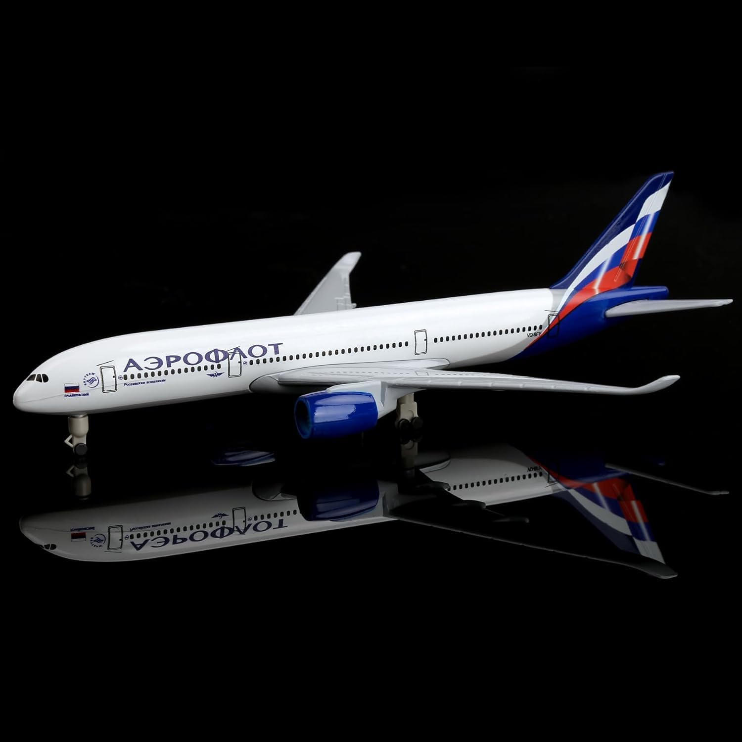 نموذج طائرة روسي A350 من سبائك - مراجعة Model Kit Airplane وسعره