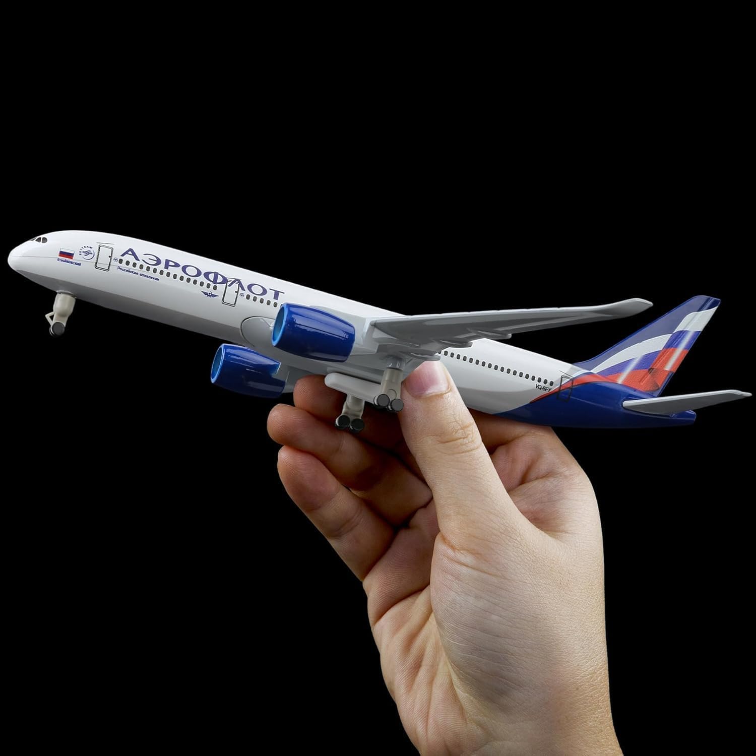 نموذج طائرة روسي A350 من سبائك - مراجعة Model Kit Airplane وسعره