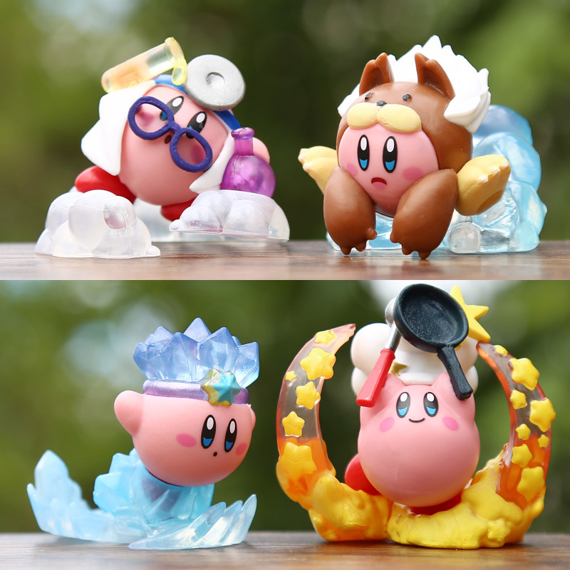 مجموعة من 4 قطع شخصيات كيربي ا - مراجعة Model Kit Kirby وسعره