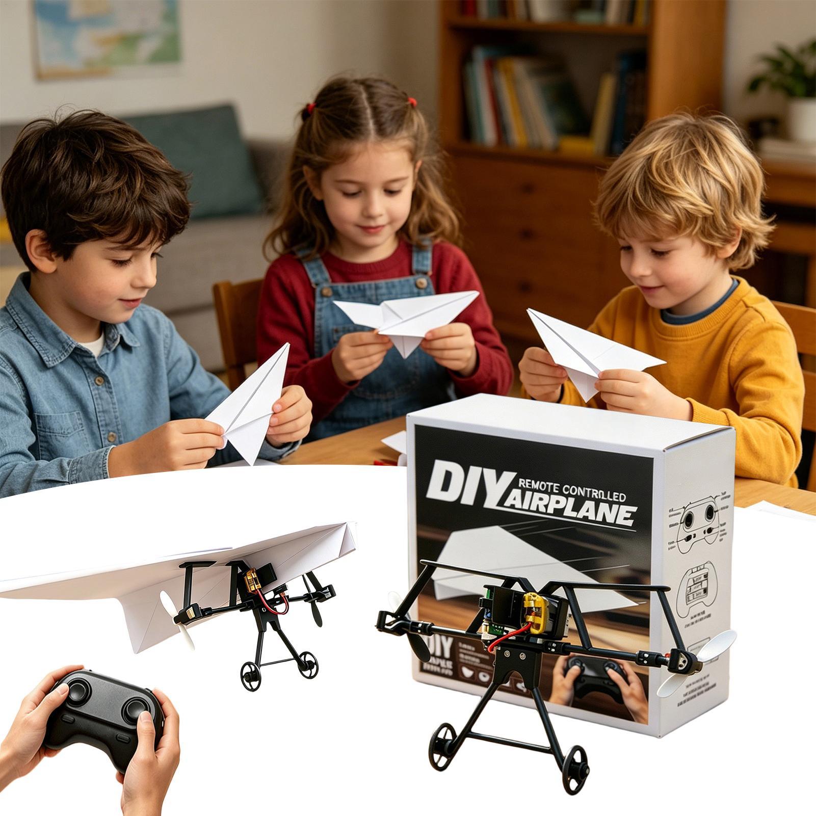 طقم طائرة ورقية للتحكم عن بعد  - مراجعة Model Kit Airplane وسعره