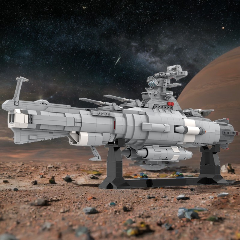 مجموعة بناء نموذج سفينة فضائية - مراجعة Model Kit Yamato Space وسعره