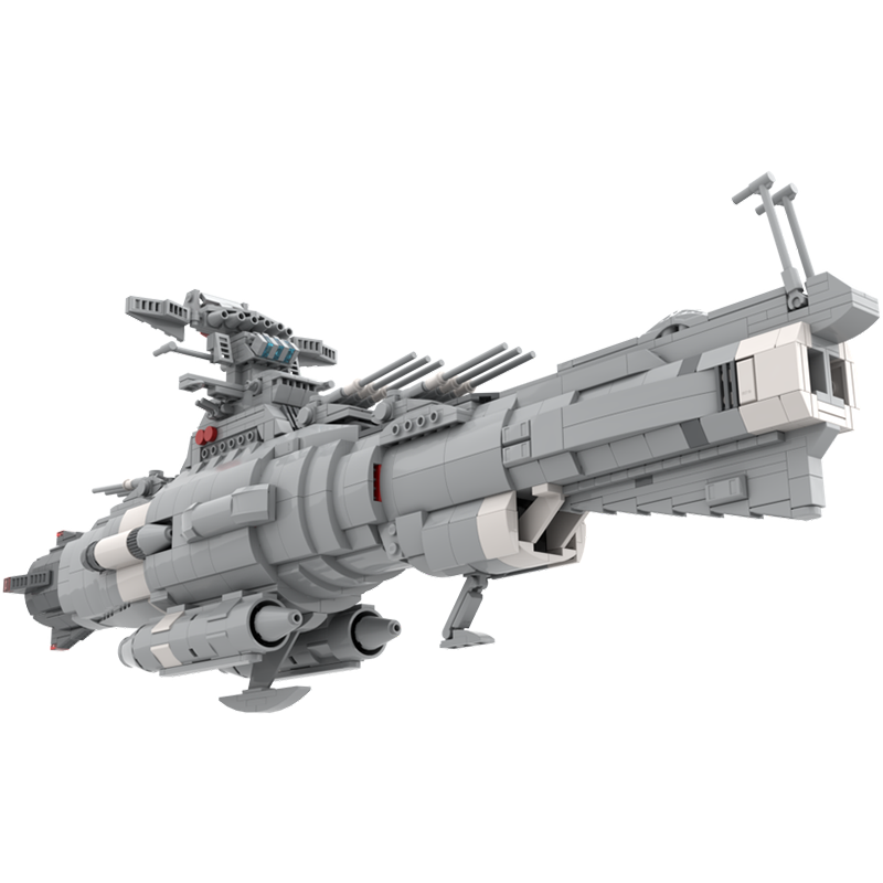 مجموعة بناء نموذج سفينة فضائية - مراجعة Model Kit Yamato Space وسعره