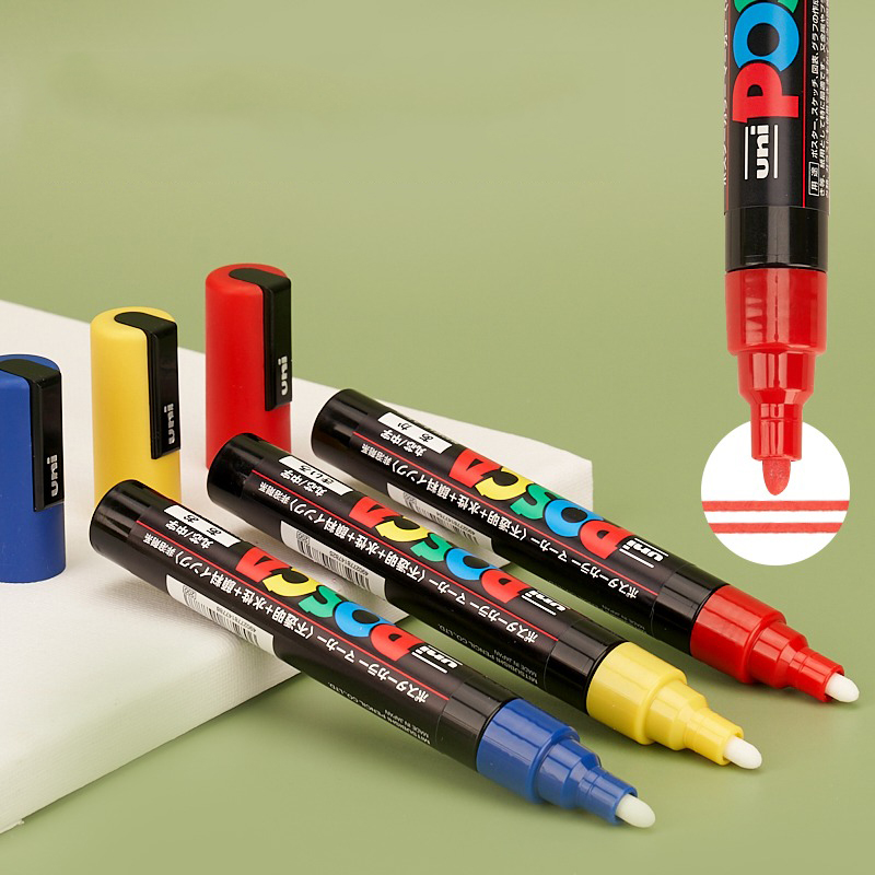 مجموعة أقلام تحديد UNI POSCA،  - مراجعة Model Kit Markers وسعره