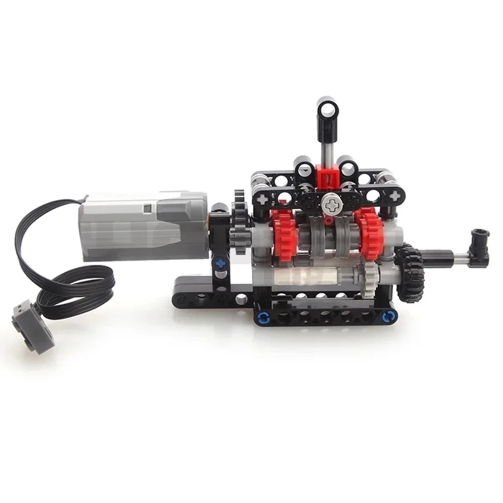 MOC-High tech علبة تروس 4 سرعا - مراجعة Model Kit Manual وسعره