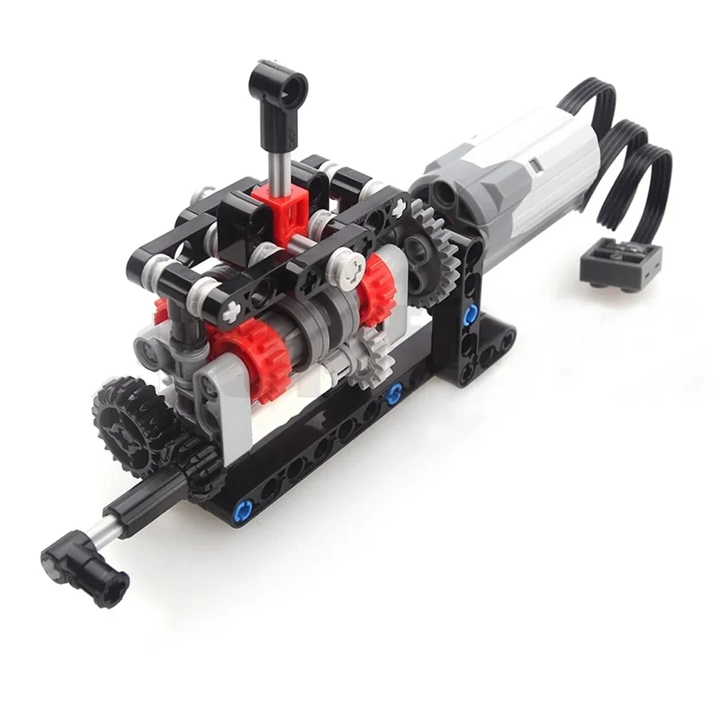 MOC-High tech علبة تروس 4 سرعا - مراجعة Model Kit Manual وسعره