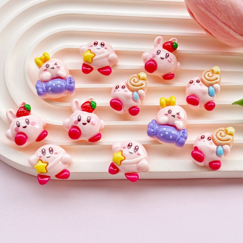 7 قطع/مجموعة إكسسوارات راتنجية - مراجعة Model Kit Kirby وسعره