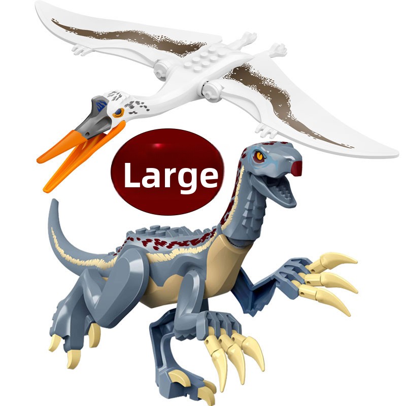مكعبات بناء على شكل ديناصورات  - مراجعة Model Kit Dinosaur وسعره