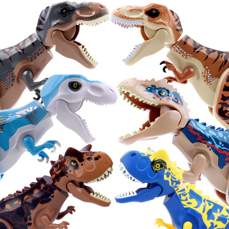 مكعبات بناء على شكل ديناصورات  - مراجعة Model Kit Dinosaur وسعره