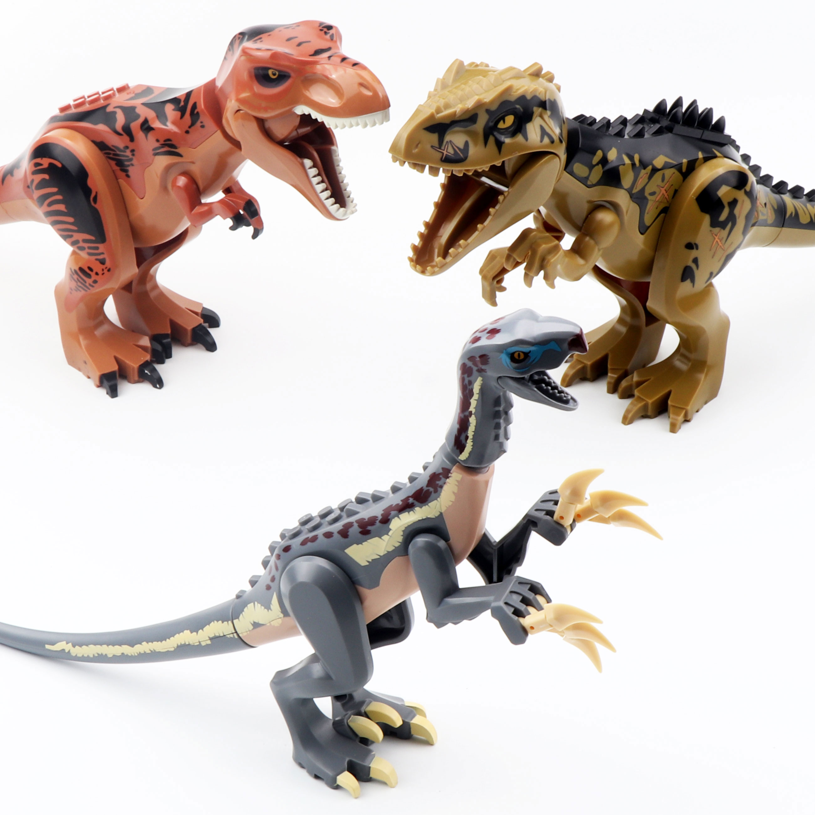 مكعبات بناء على شكل ديناصورات  - مراجعة Model Kit Dinosaur وسعره