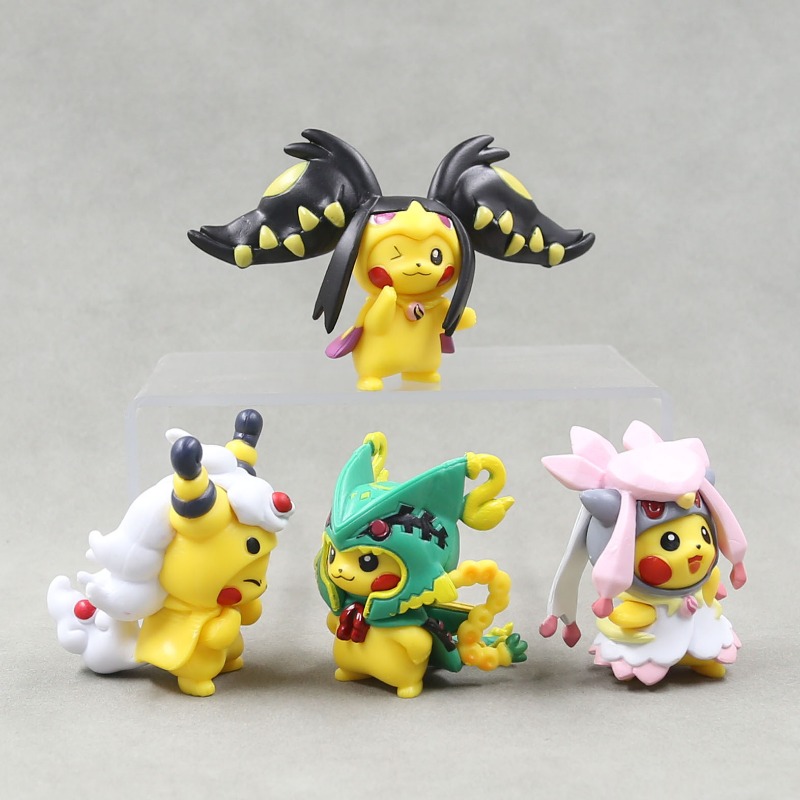 مجموعة من 7 قطع من شخصيات بوكي - مراجعة Model Kit Eevee وسعره