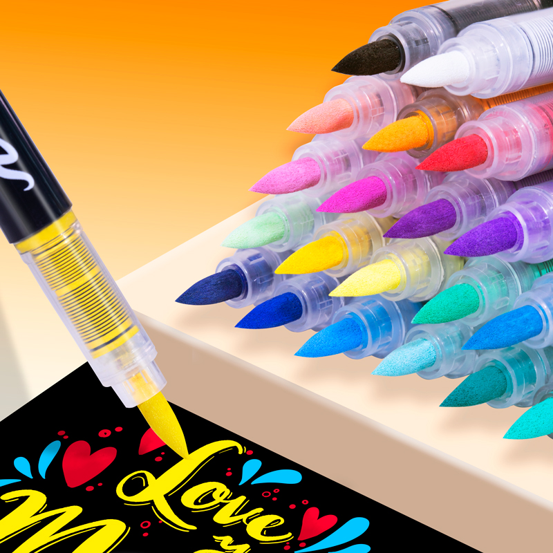 قلم طلاء أكريليك سائل مستقيم ، - مراجعة Model Kit Markers وسعره