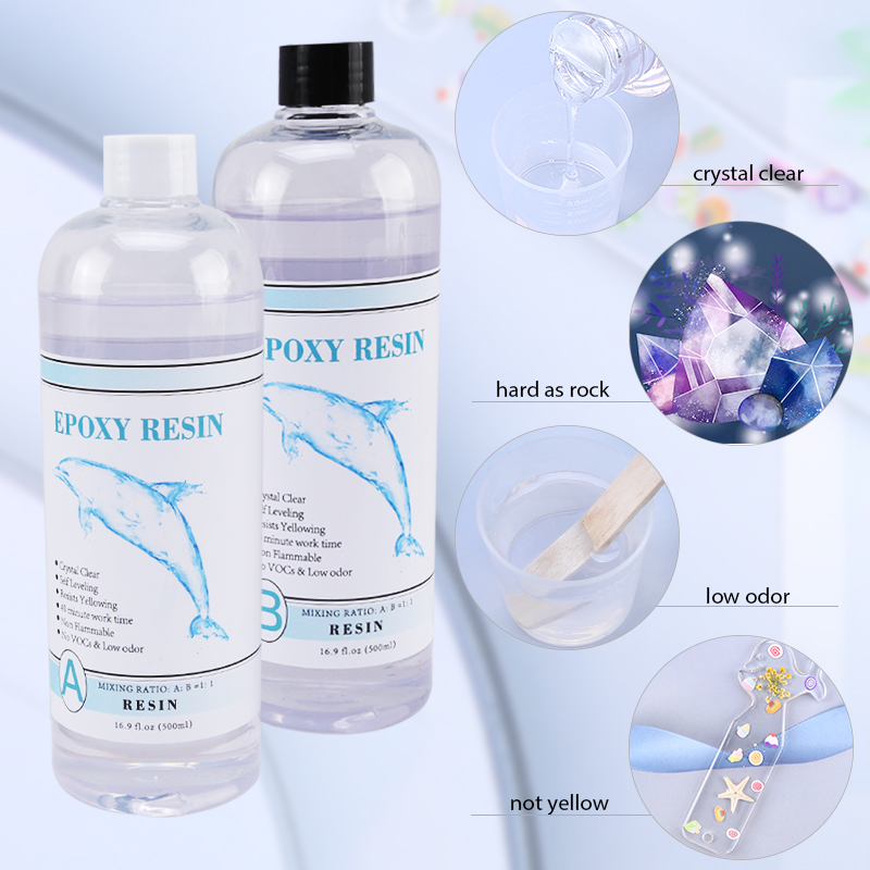 1:1 واضح راتنجات الايبوكسي كري - مراجعة Resin Kit Cast وسعره