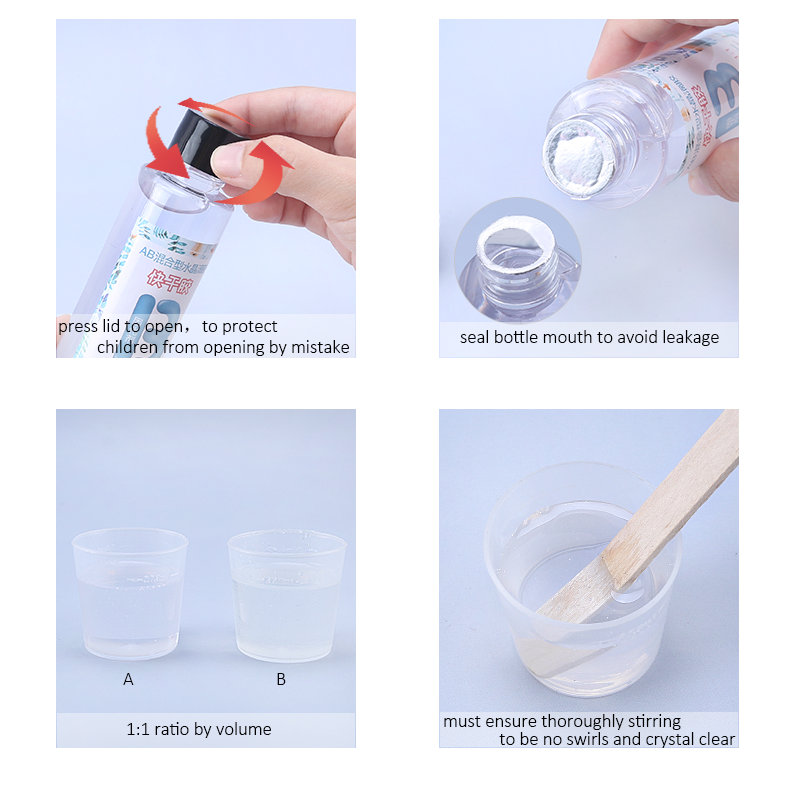 1:1 واضح راتنجات الايبوكسي كري - مراجعة Resin Kit Cast وسعره