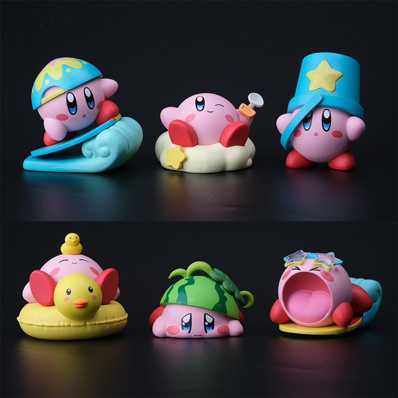 حار 6 قطعة/المجموعة ستار كيربي - مراجعة Model Kit Kirby وسعره