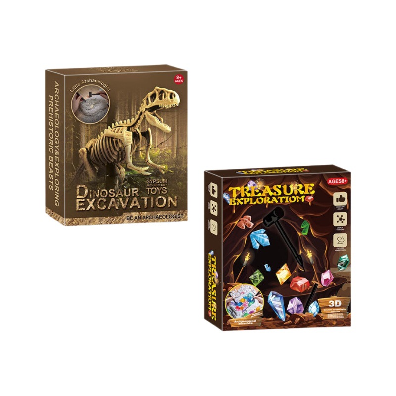 مجموعة تنقيب عن حفريات الديناص - مراجعة Model Kit Dinosaur وسعره