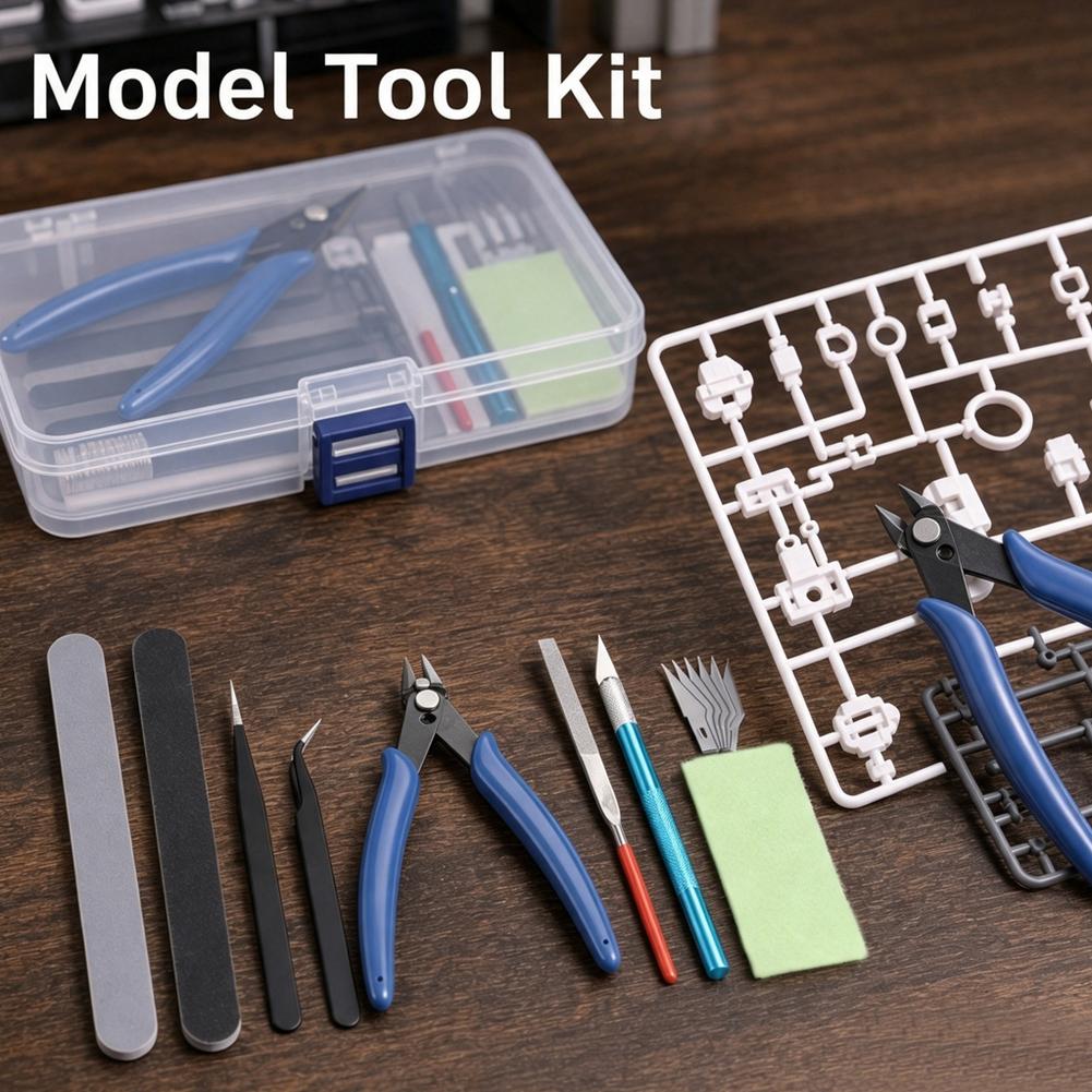 طقم أدوات نحت مكون من 14 قطعة، - مراجعة Model Kit Tool Set وسعره