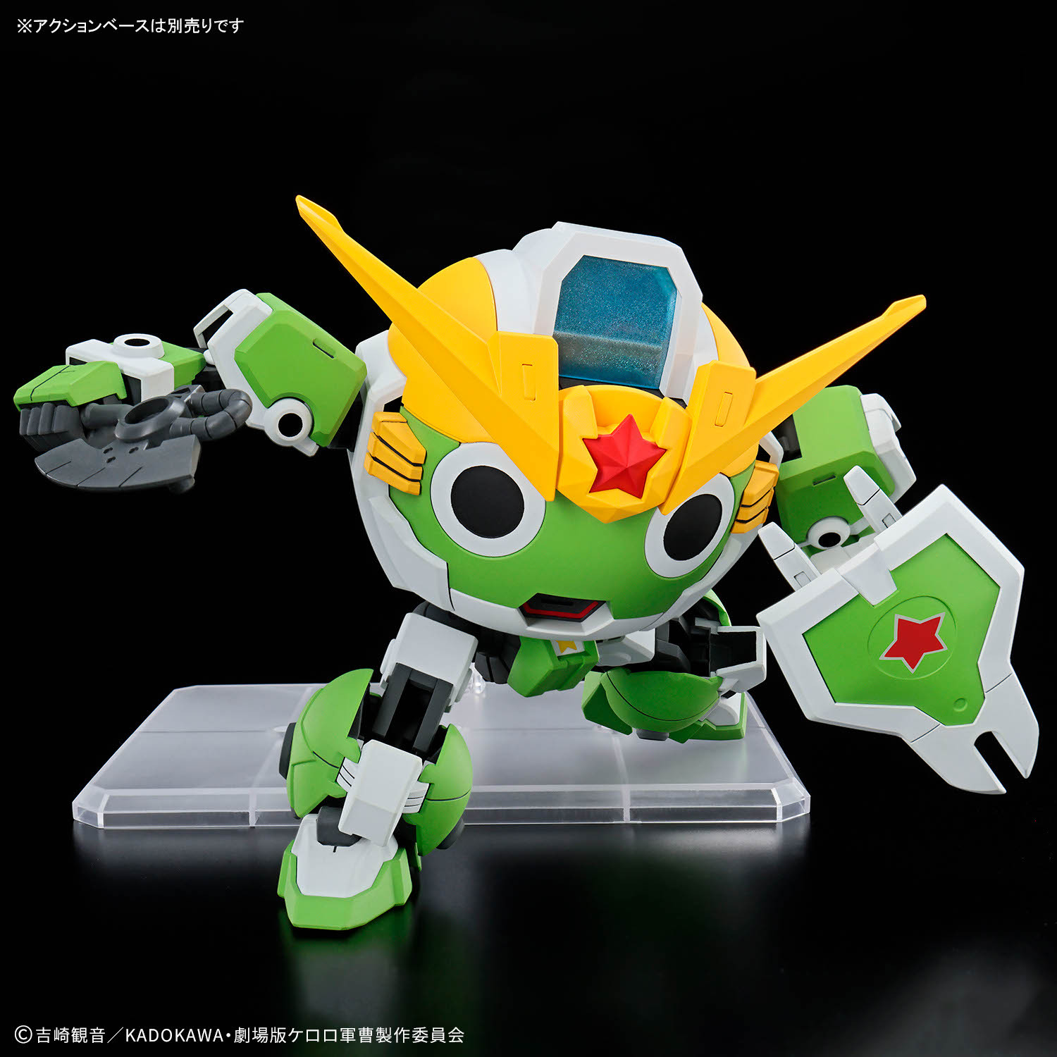 متوفر في المخزون: مجسم بانداي  - مراجعة Model Kit Keroro وسعره