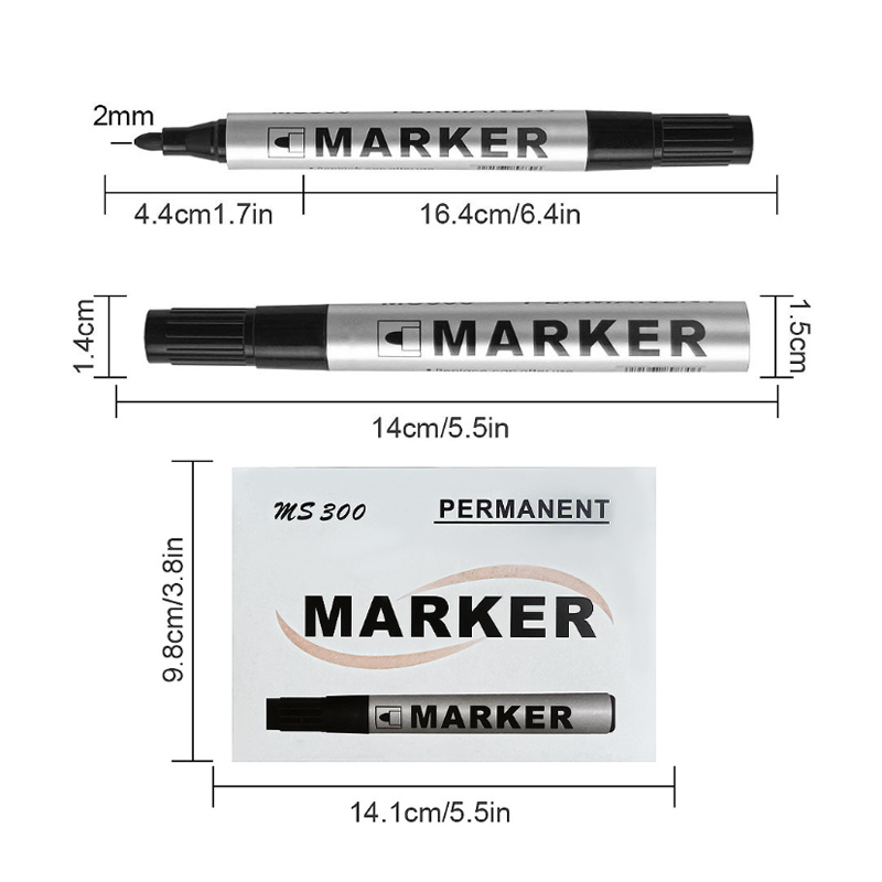 6 قطعة قلم تحديد سريع الجفاف م - مراجعة Model Kit Markers وسعره