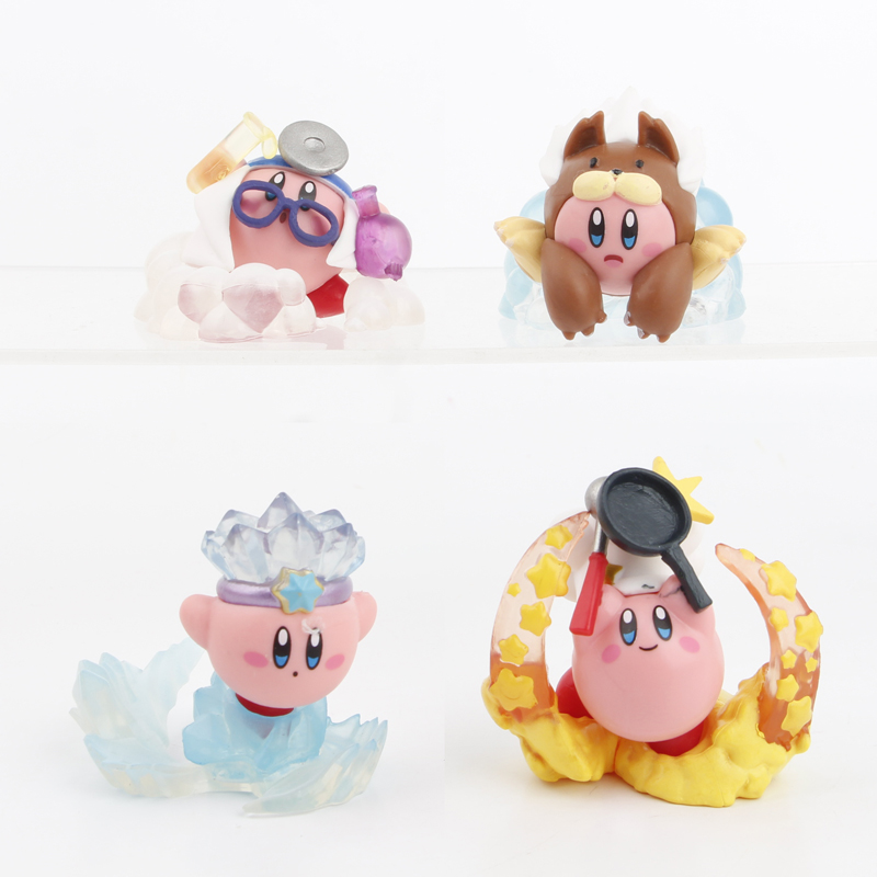 مجموعة من 4 قطع لتزيين الكيك،  - مراجعة Model Kit Kirby وسعره