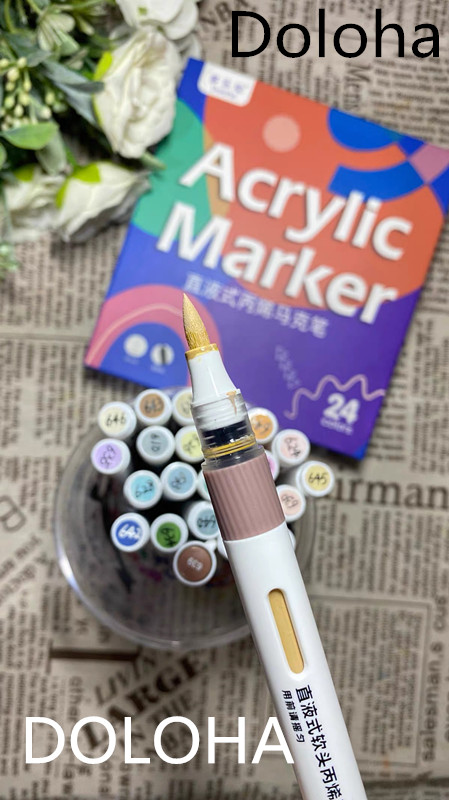 قلم ماركر أكريليك سائل من دولو - مراجعة Model Kit Markers وسعره